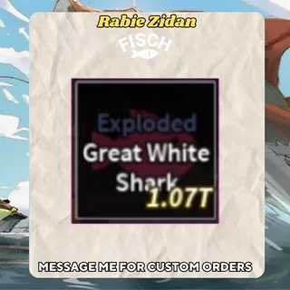 Exploded Great White Shark - FISCH