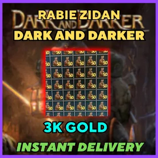 3k GOLD - DARK AND DARKER