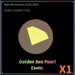 Golden Sea Pearl fisch