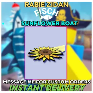 SUNFLOWER BOAT  - Fisch