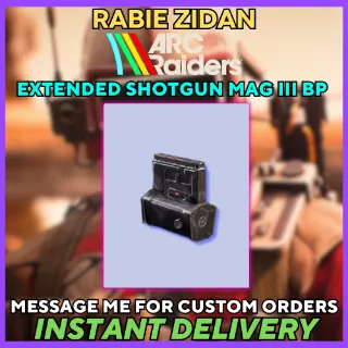 Extended Shotgun Magazine III Blueprint - ARC Raiders