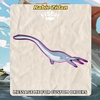 Fossilized Plesiosaur - Fisch