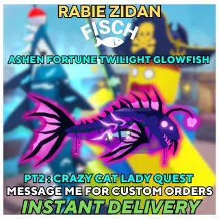 ASHEN FORTUNE TWILIGHT GLOWFISH ( Crazy cat lady quest ) PART 2 - FISCH