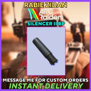 Silencer II Blueprint - ARC Raiders