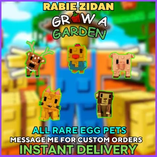 ALL RARE EGG PETS
