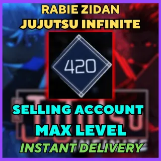 MAX LEVEL ACCOUNT +1m cash - 2 demon finger - 1 sapphire lotus +208 spins and more - Jujutsu Infinite