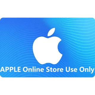 $15.96 USD Apple Store E Gift Card The gift card only use for apple physical product from apple.com at checkout page.