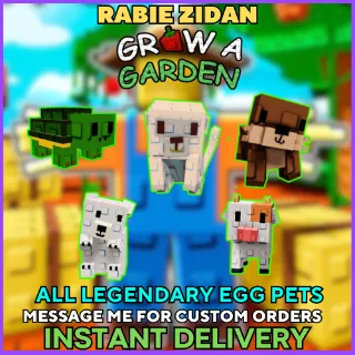 ALL LEGENDARY EGG PETS