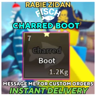 charred boot - Fisch