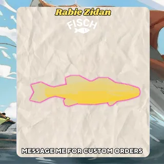 Shiny Solar Largemouth Bass - Fisch