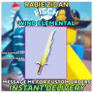 WIND ELEMENTAL ROD SET - FISCH