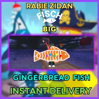 BIG GINGERBREAD FISH - FISCH