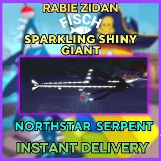 Sparkling Shiny Giant Northstar Serpent