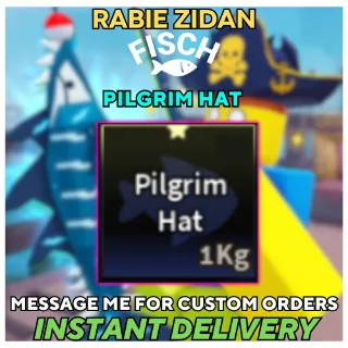 pilgrim hat  - fisch