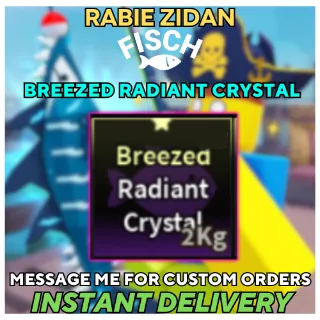 Breezed Radiant Crystal - Fisch