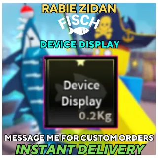 DEVICE DISPLAY - Fisch