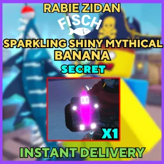 Sparkling Shiny Mythical banana - fisch