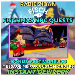 Fischmas npc quests bundle - Fisch