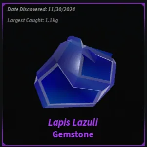 3x LAPIS LAZULI | FISCH