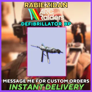 DEFIBRILLATOR BLUEPRINT - ARC Raiders