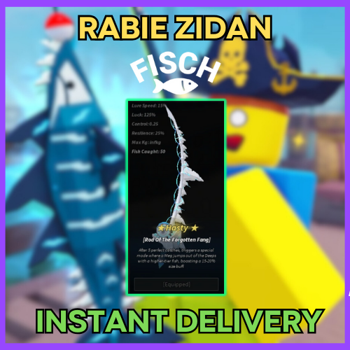 Rod of the forgotten fang fisch game items gameflip