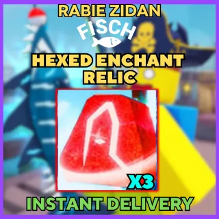 x3 HEXED ENCHANT RELIC | FISCH