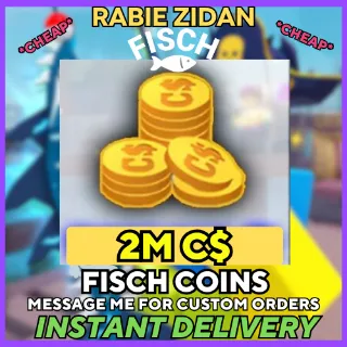 2m FISCH C$ Coins - FISCH
