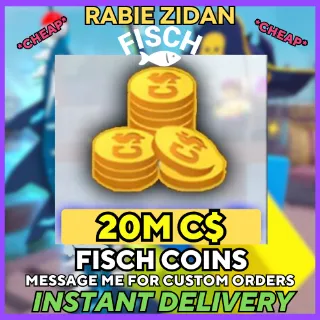 20m FISCH C$ Coins - FISCH
