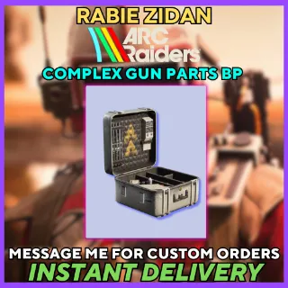 Complex Gun Parts Blueprint  - ARC Raiders