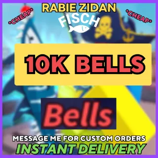 10k FISCH bells Coins - FISCH