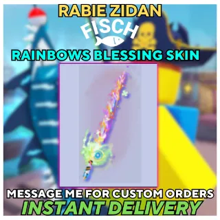 Rainbows BLESSING Skin for Heaven's ROD - Fisch