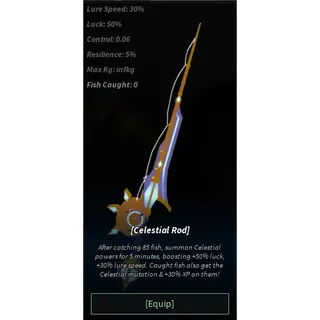 Celestial Rod - Fisch