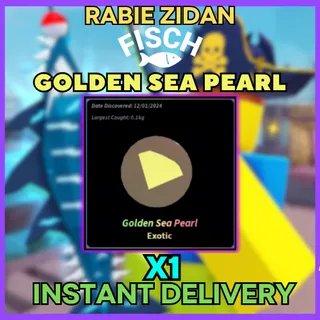 x2 Golden Sea Pearl fisch