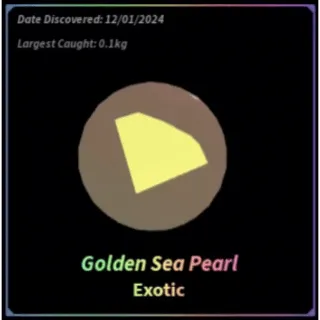 2x Golden Sea Pearl fisch