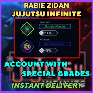 Account with Gambler Fever - Jujutsu infinite