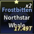x1 Frostbitten Northstar Whale - Fisch