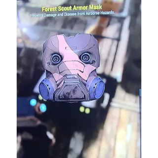 Forest scout mask