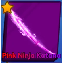 PINK NINJA KATANA (BLADE BALL)