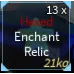 Roblox FIsch I 13x Hex Enchant Relic