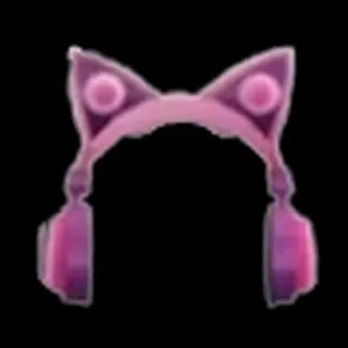Pink Cat Headphones