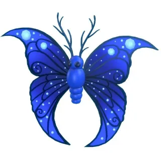 Moonbeam Butterfly