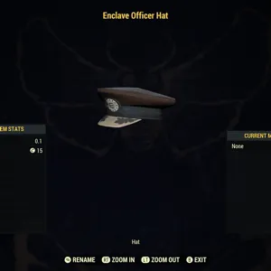 enclave officer hat