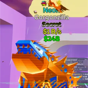 neon gorgonzilla