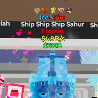 ice fire ship ship