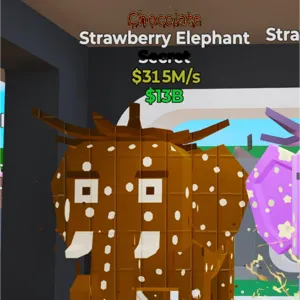 chocolate strawberry ele