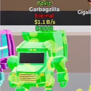 toxic garbagzilla