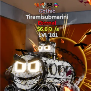 gothic tiramisubmarini
