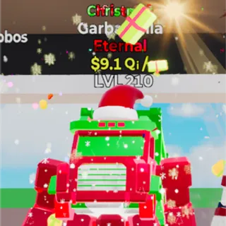 Christmas garbagzilla