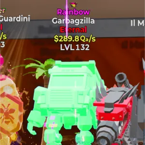 rainbow garbagzilla