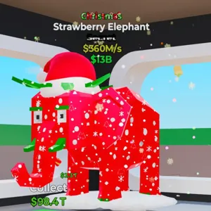 Christmas elephant